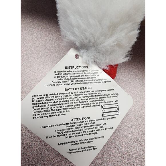 Animated Plush Unicorn Toy Dances and Plays Holiday Music - Picture 5 of 8